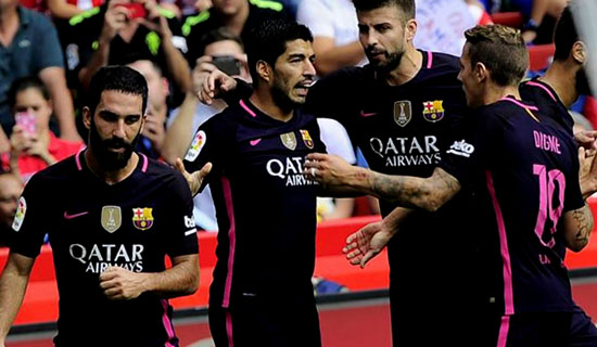 Barcelona Menang 5 – 0 Atas Sporting Gijon Meski Tanpa Lionel Messi