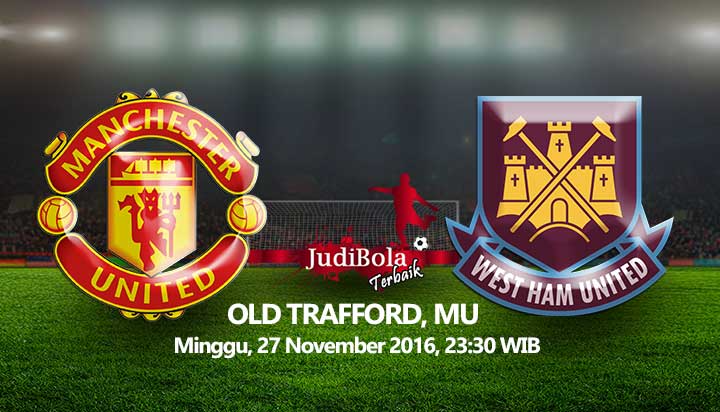 Prediksi Manchester United vs West Ham United 27 November 2016