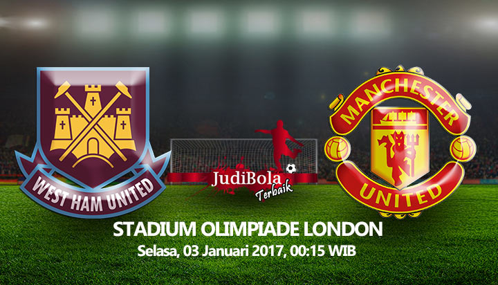 Prediksi Bola West Ham United Vs Manchester United 3 Januari 2016