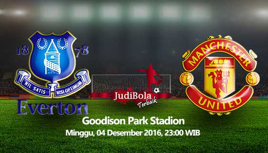 Prediksi Everton vs Manchester United 4 Desember 2016